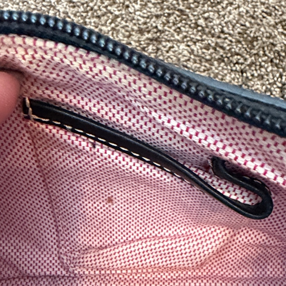 Dooney & Bourke Monogram Black and Gray Wristlet - Picture 7 of 9